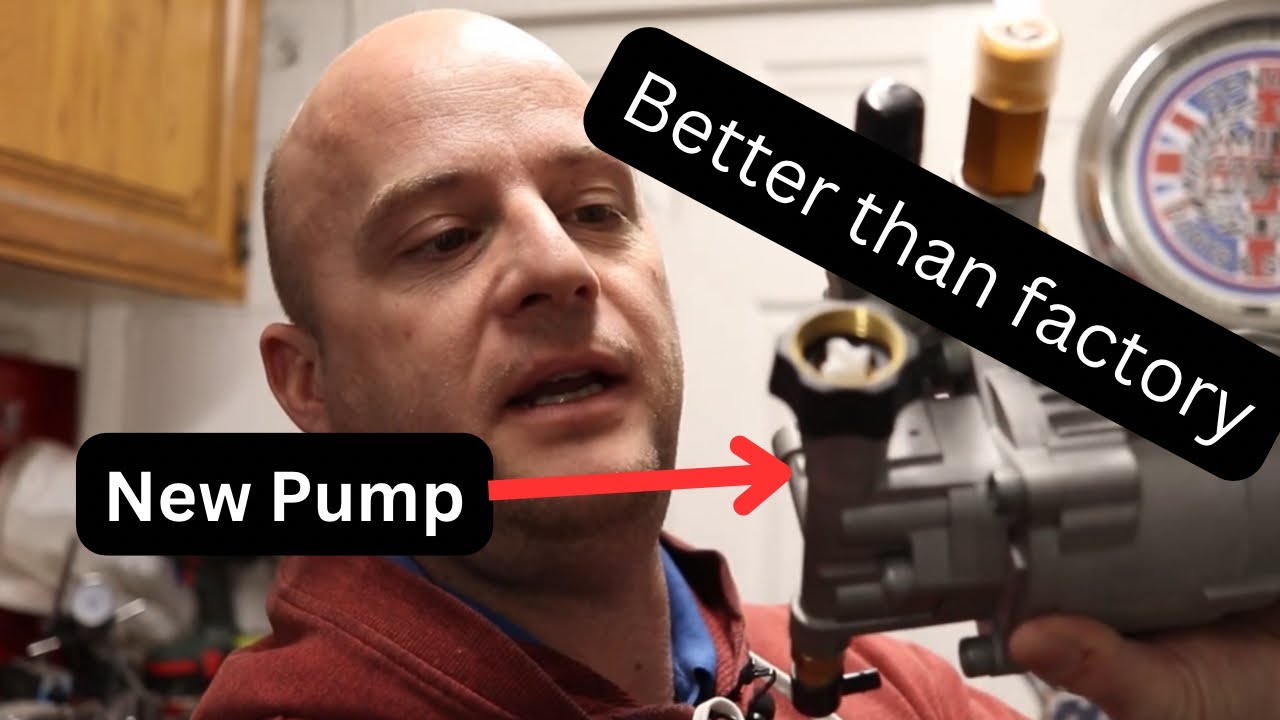 Pressure Washer Pump Replacement | Easy DIY job