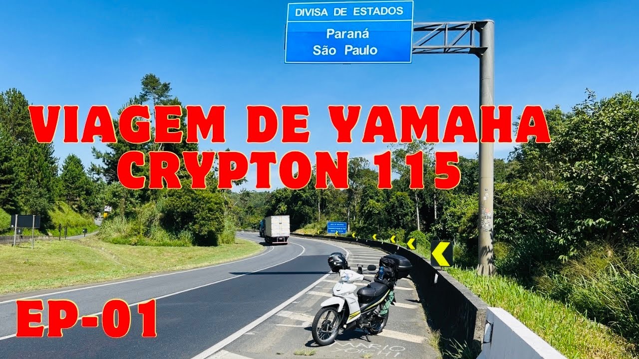 01-VIAGEM DE MOTO PARA A SERRA DO RIO DO RASTRO 2024, CRYPTON 115