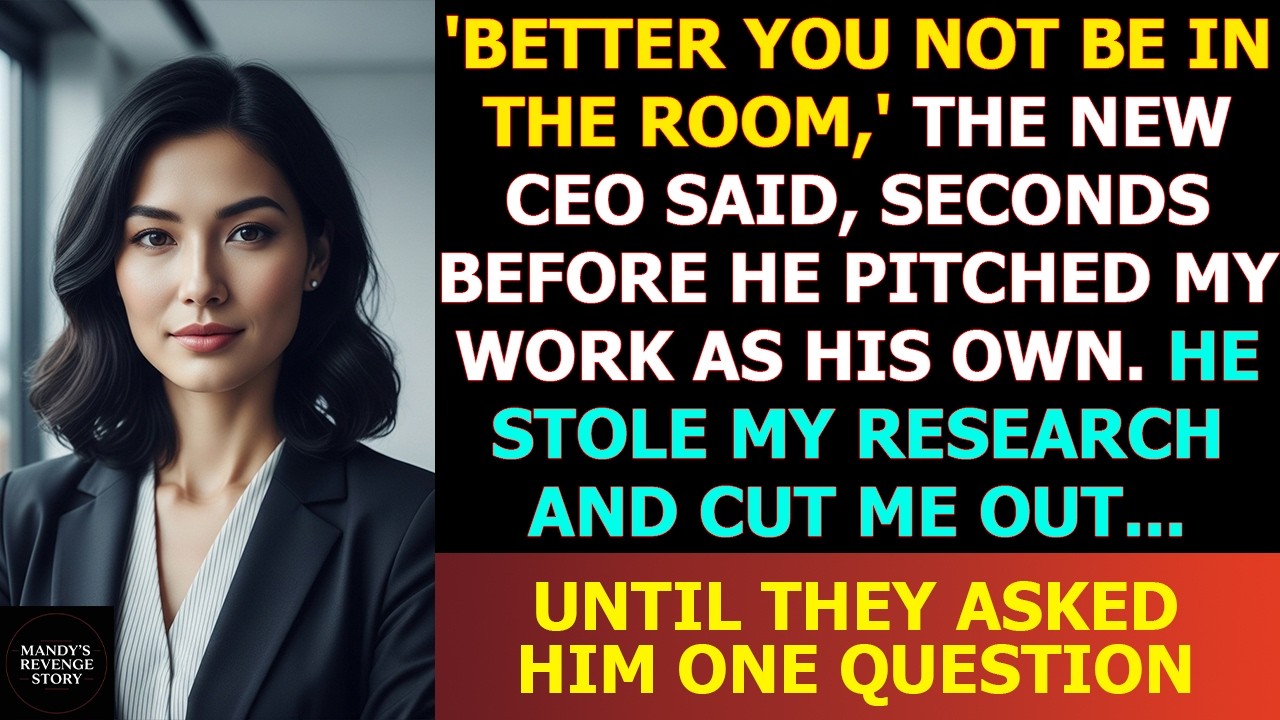 The New CEO Said I Should Make Myself Scarce During The Company's Biggest Pitch - So I Vanished…