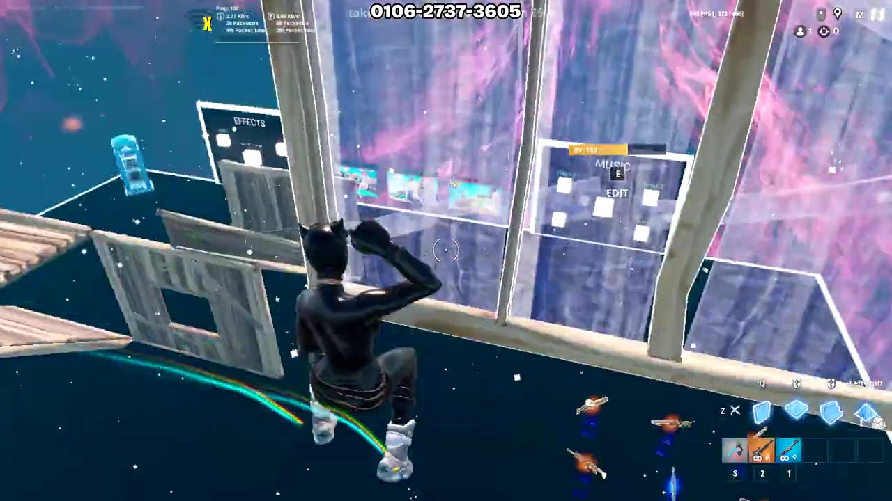 editing in fortnite