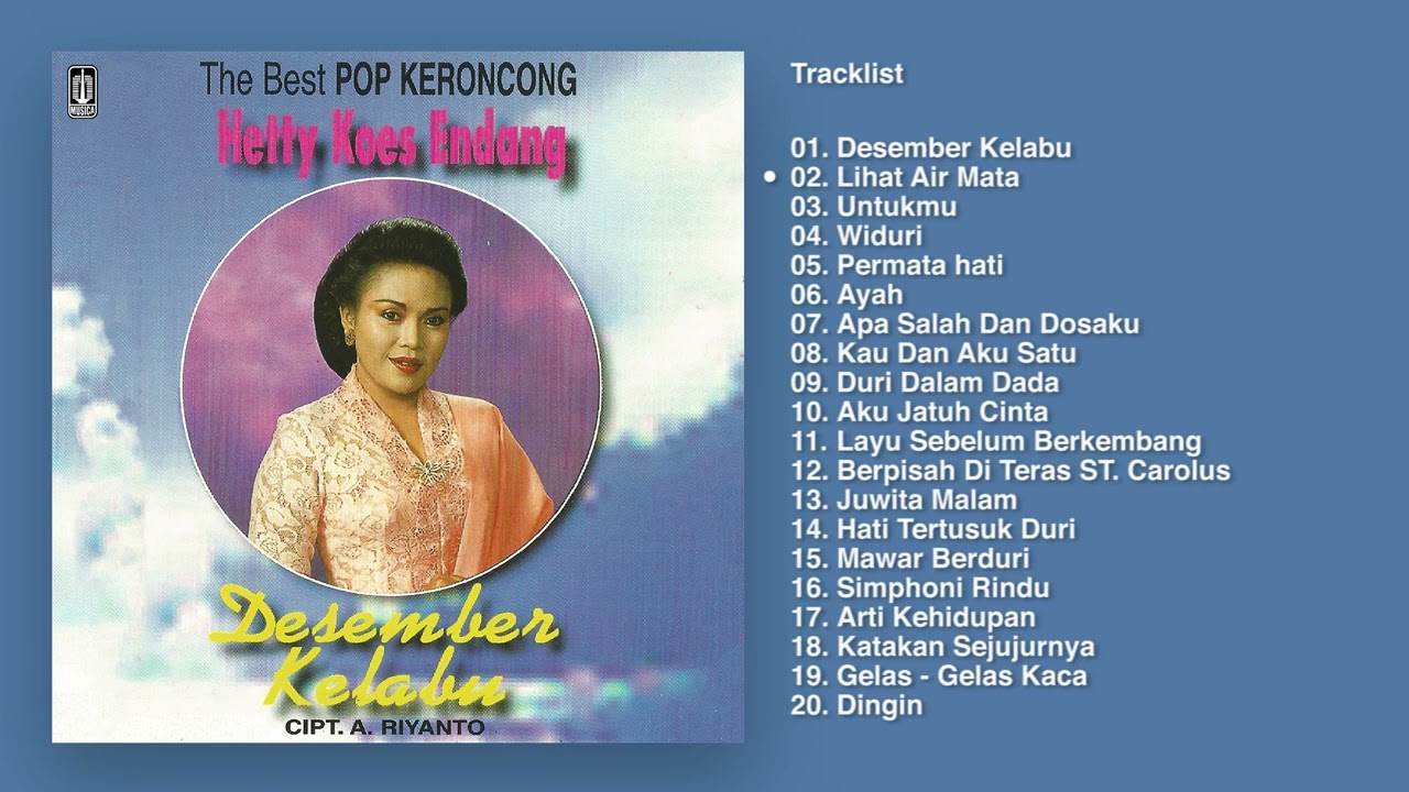 Hetty Koes Endang - Album The Best Pop Keroncong Hetty Koes Endang | Audio HQ