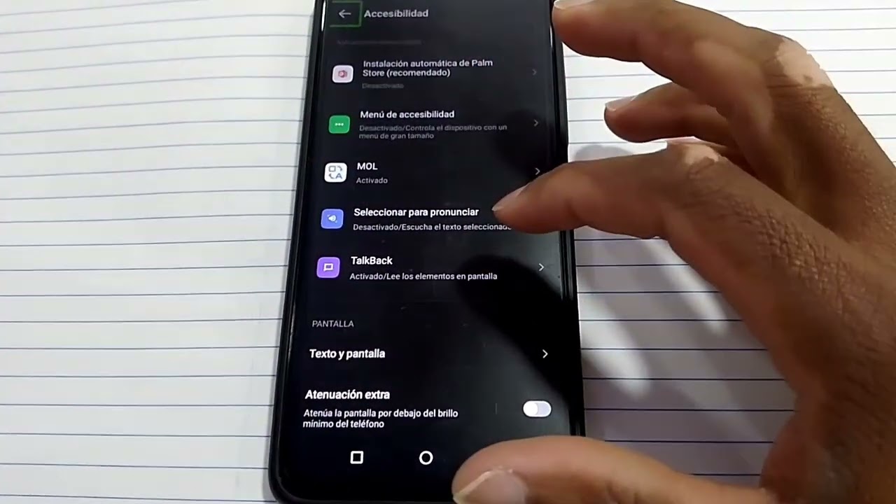como desactivar el talkback en INFINIX smart 8 INFINIX Hot 40i y INFINIX Hot 30i INFINIX note 40 pro