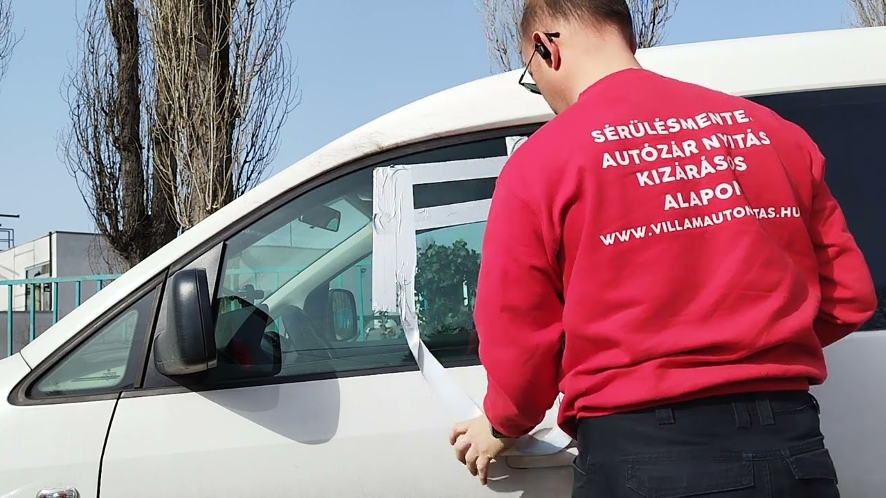 Valóban bejuthatsz a kocsidba ablaklehúzással, ha bezártad. kulcsod?