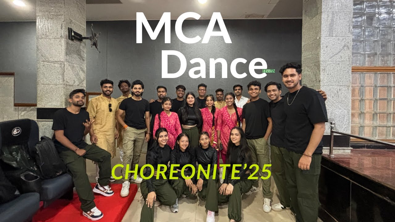 🔥 NIT Trichy MCA Dance Performance | ChoreoNite NITTFEST'25 | Epic Group Dance | Must Watch!🔥