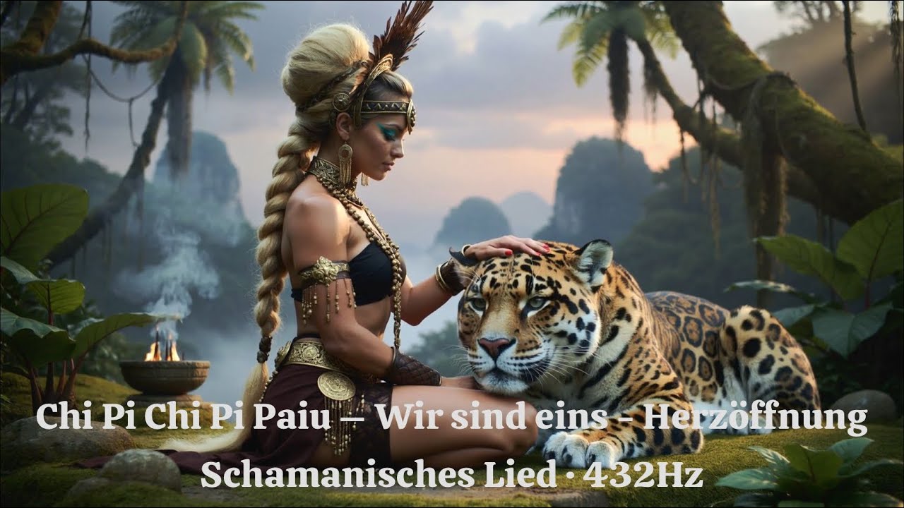Chi Pi Paiu 💚Wir sind eins • Herzöffnung Schamanisches Lied · 432Hz