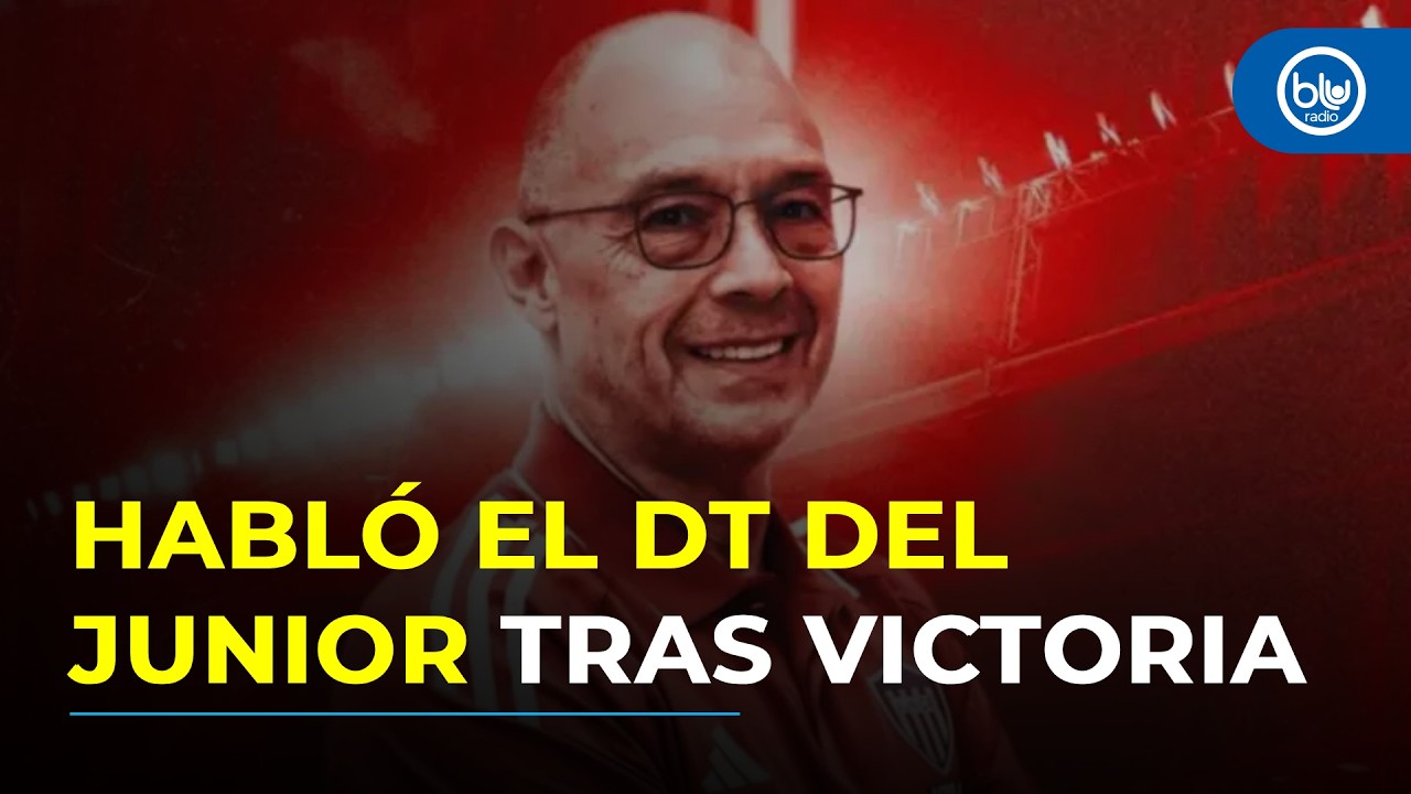 La reflexión del entrenador del Junior después del triunfo