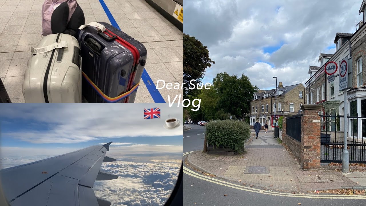 【vlog】イギリスへ出発する日🛫交換留学🇬🇧