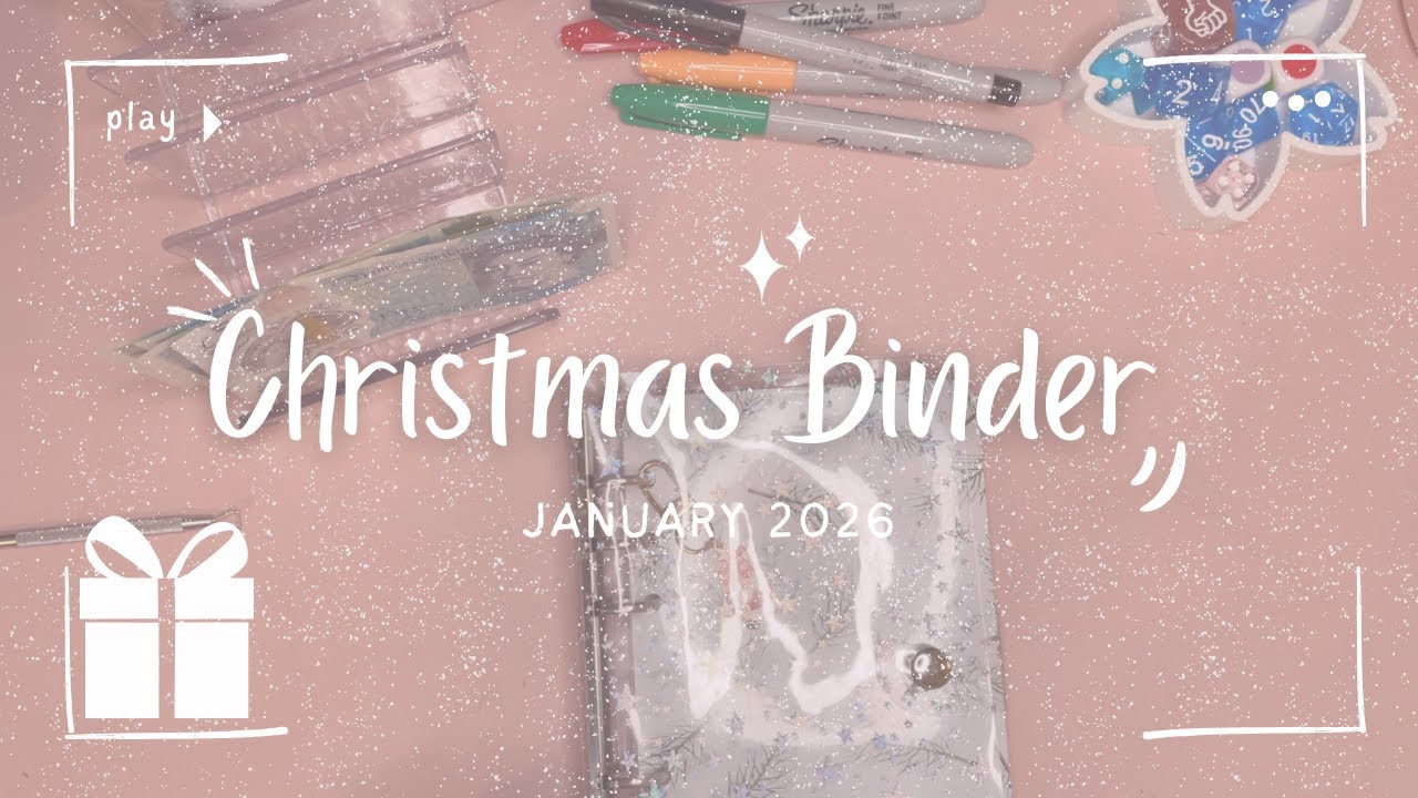 Christmas Binder | January 2026 | Cash Stuffing