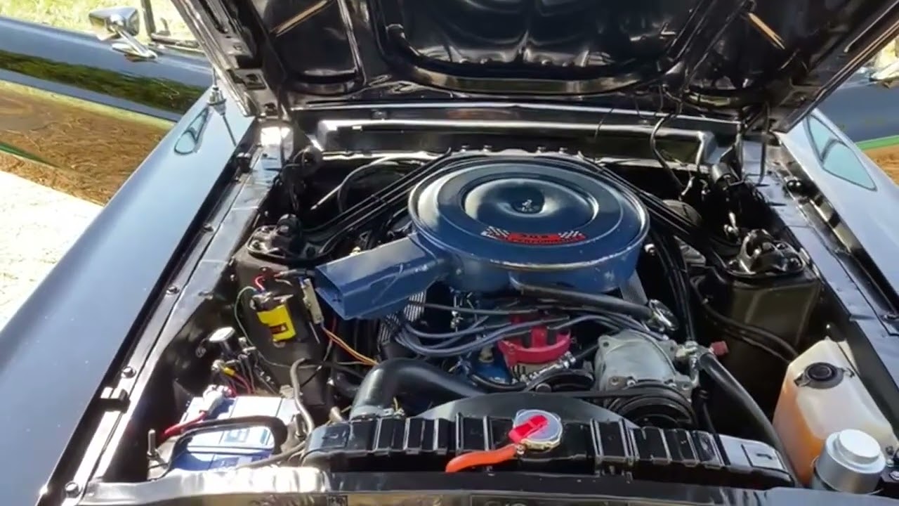 engine 1968 Ford Mustang V8 Bruce Old Rockets