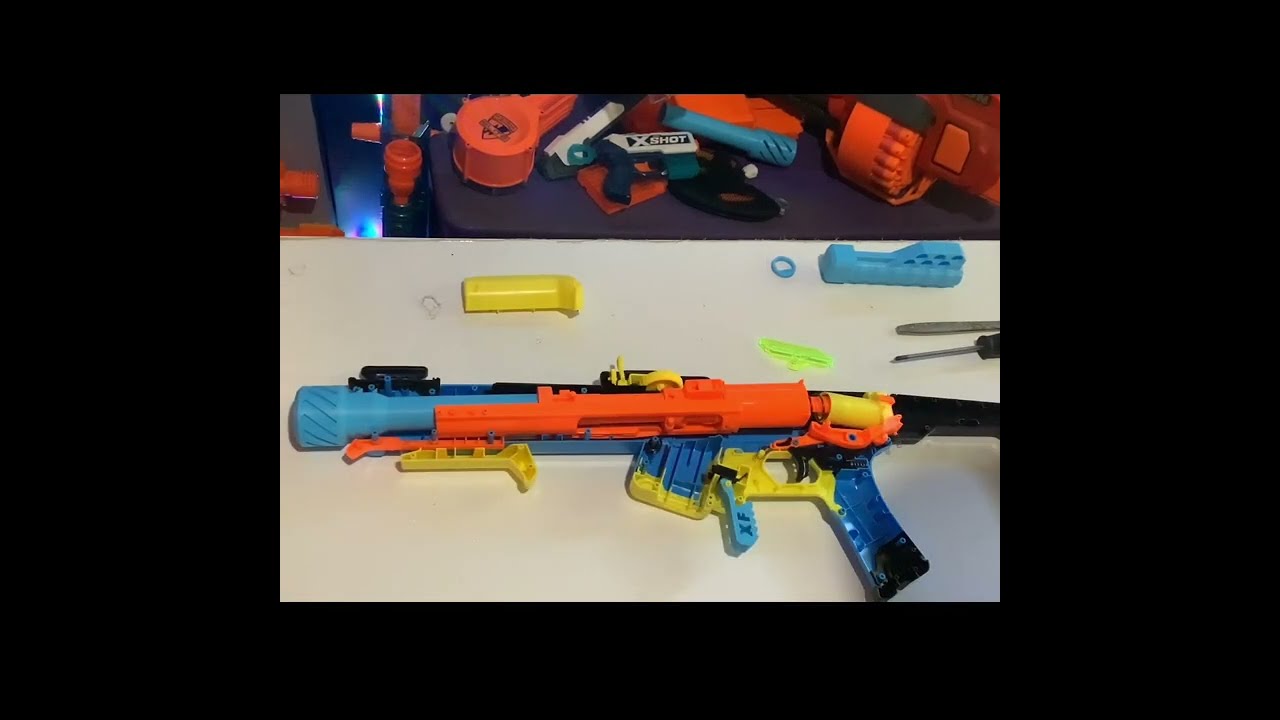 Modifying The NERF Rival Pathfinder For Short Darts!  The XP-SDS Quick Install!  #shorts #nerfmod