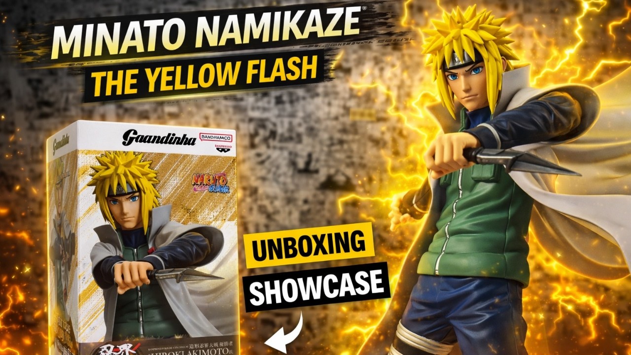 Exclusive Minato Hokage Figure Unboxing & Iconic Cloak Close Up! | Must Watch