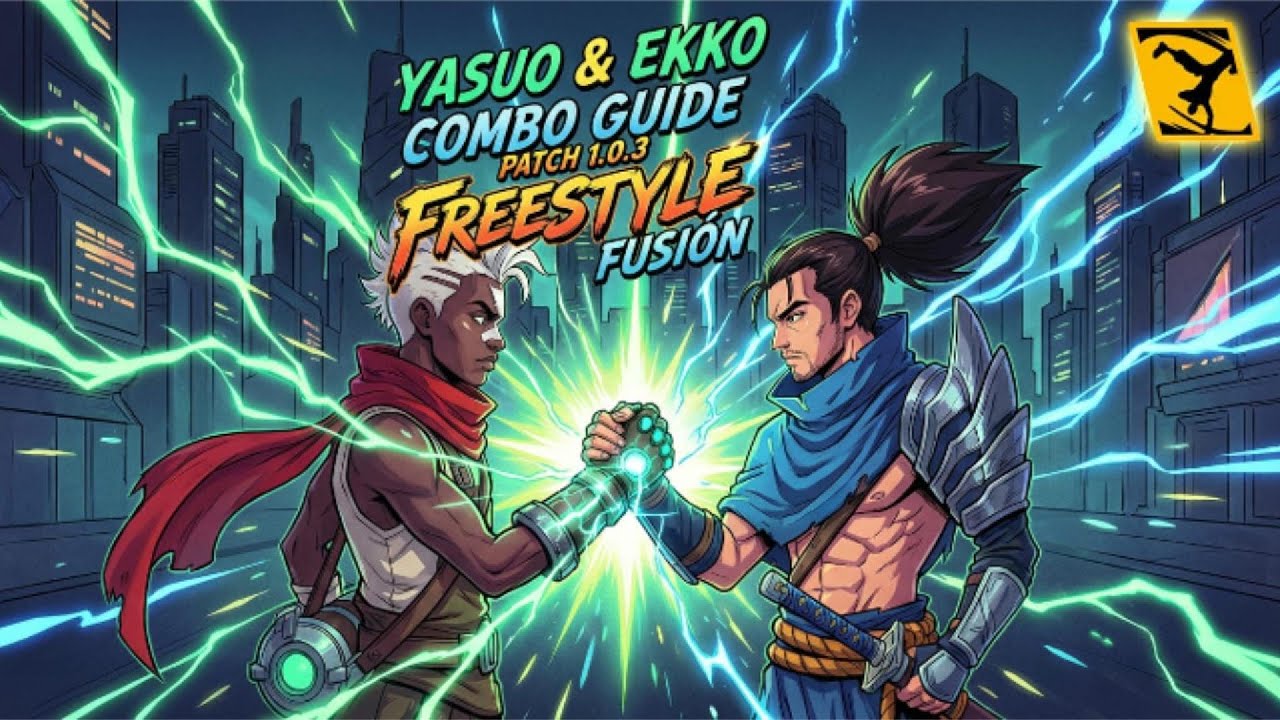 Yasuo x Ekko Combo video Freestyle Fusión (Patch 1.0.3)