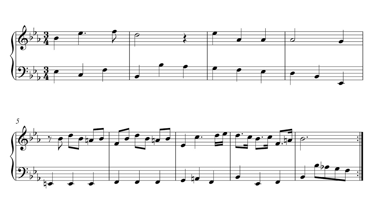 Bach: Aria 'Bist du bei mir', BWV 508
