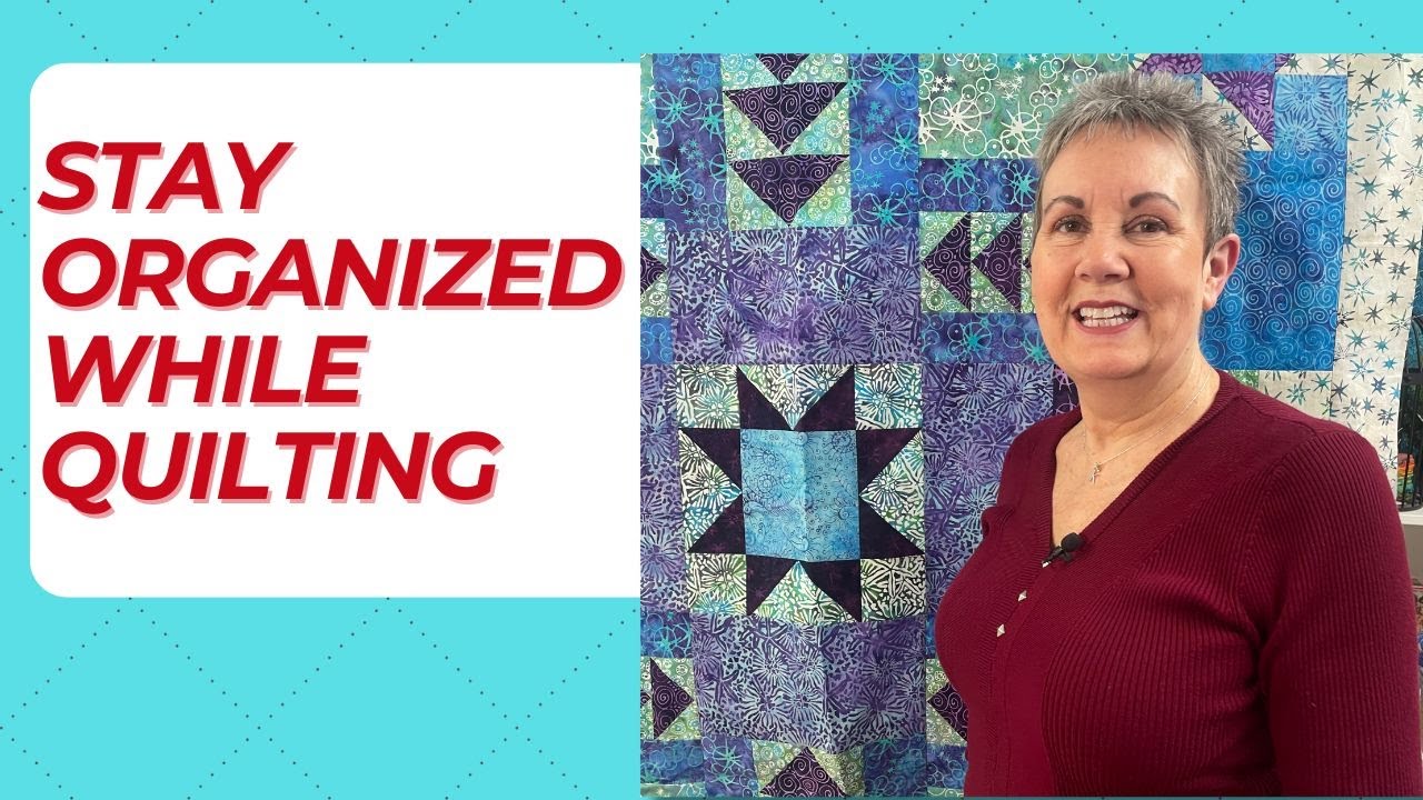 Советы по поддержанию порядка во время лоскутного шитья
