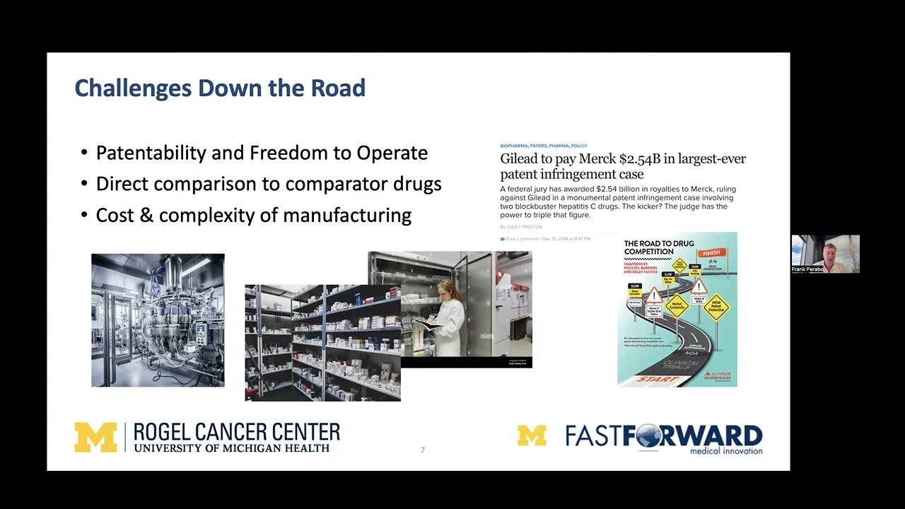 Rogel Cancer Center Innovation Lecture 4 - Pre-Clinical Oncology Target & Therapeutic Development