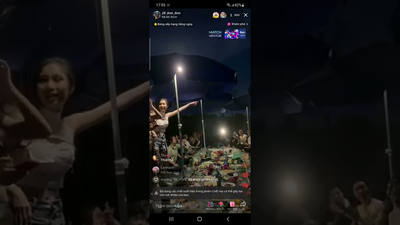 Jinxiu live chiều 27/11/2022