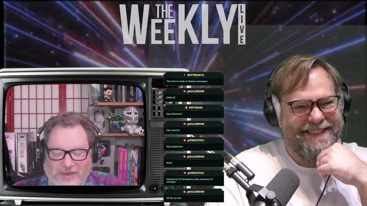 The Weekly LIVE 323 - Blades 68, Pathfinder  Box & STLs, Avatar Card Game and Hasbro Loves AI