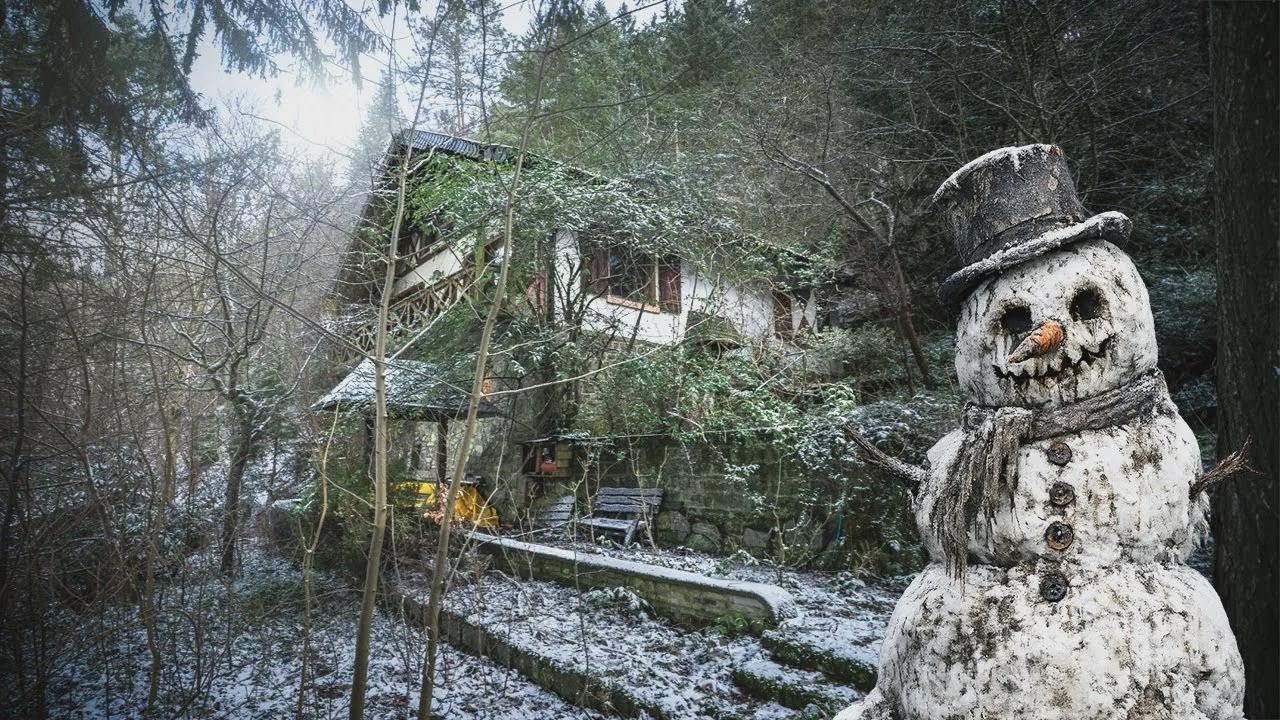 Ho scoperto una casa da favola abbandonata tra la neve