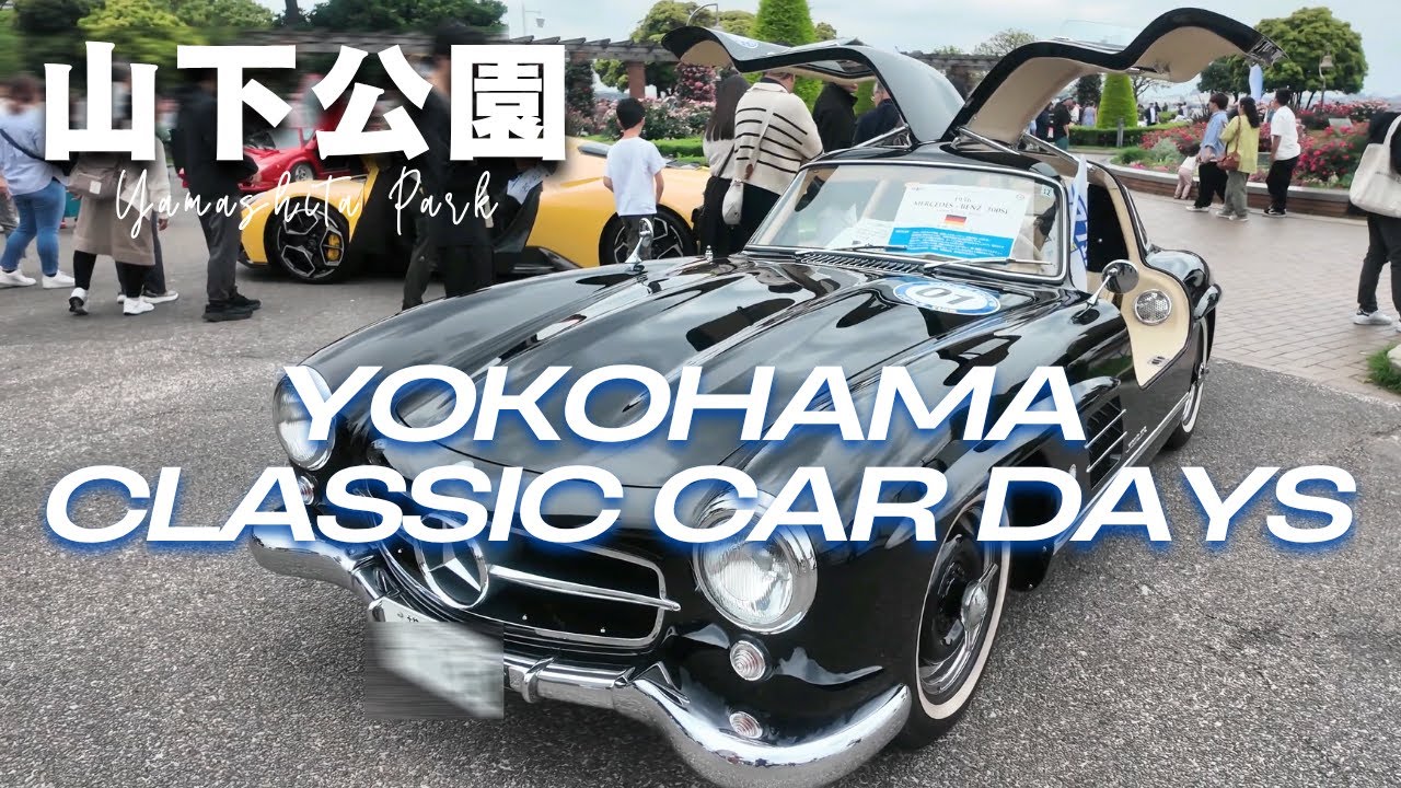 横浜・山下公園にクラシックカー集結 Yokohama Classic Car Days Y166 /Classic cars gather at Yamashita Park in Yokohama