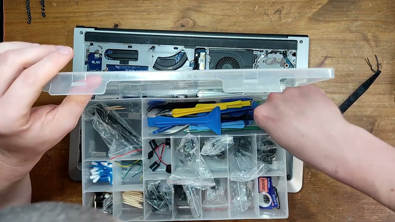 Dell 5547: troca carcaça (desmontagem completa)