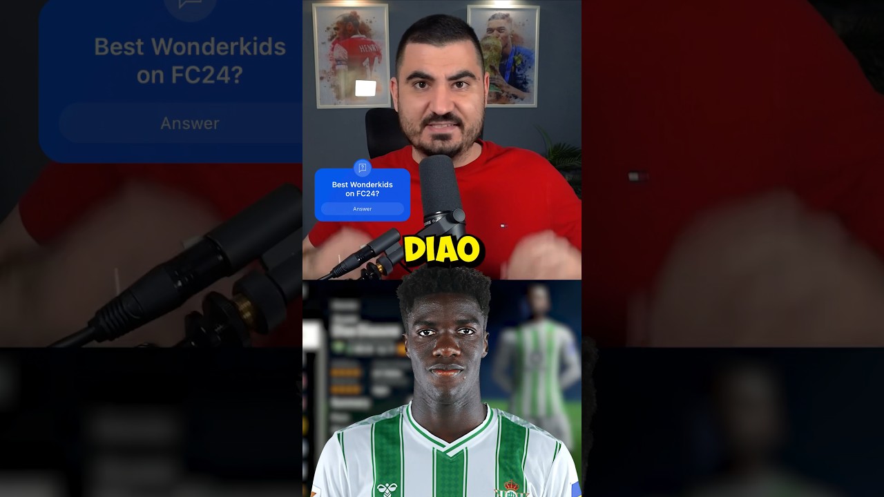 BEST WONDERKID TO SIGN IN FC24 Career Mode! 🔥