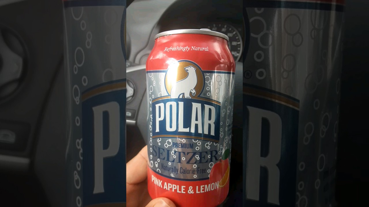 #fitfoodreview #polar #seltzerwater #pinkapple