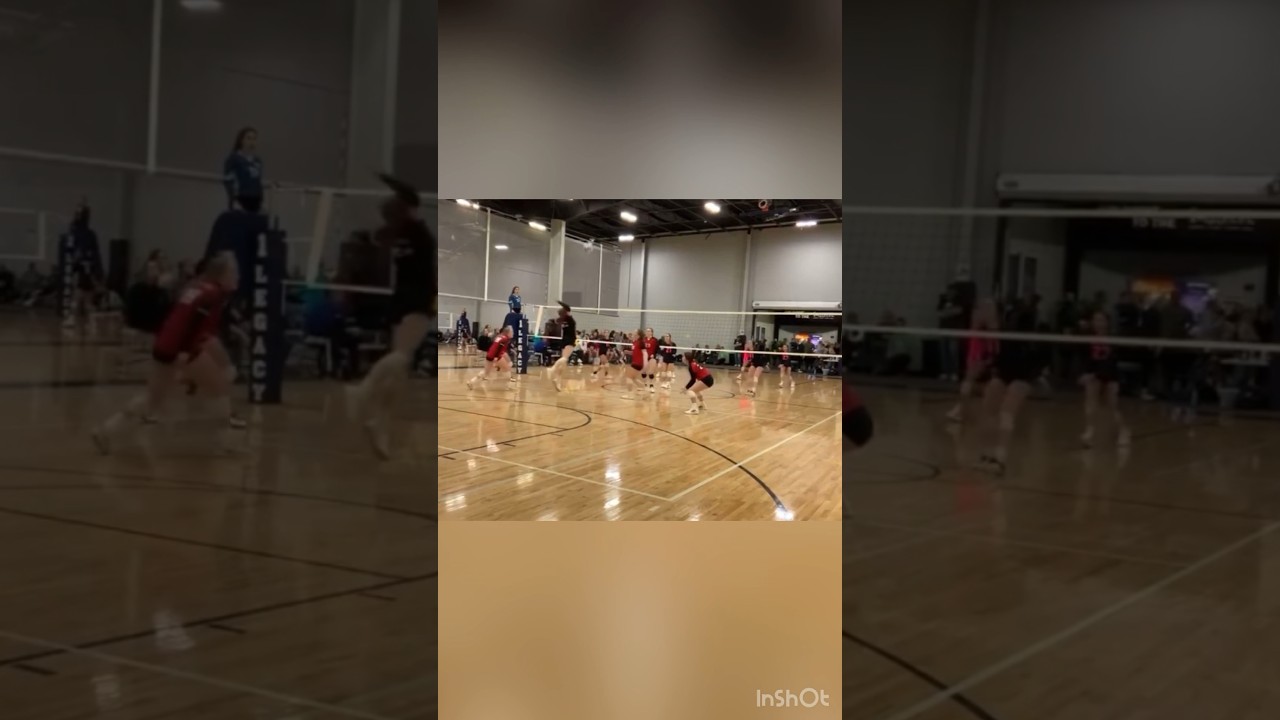 🏐Is this even legal?!? 😅libero back row attack #volleyball #shorts #libero