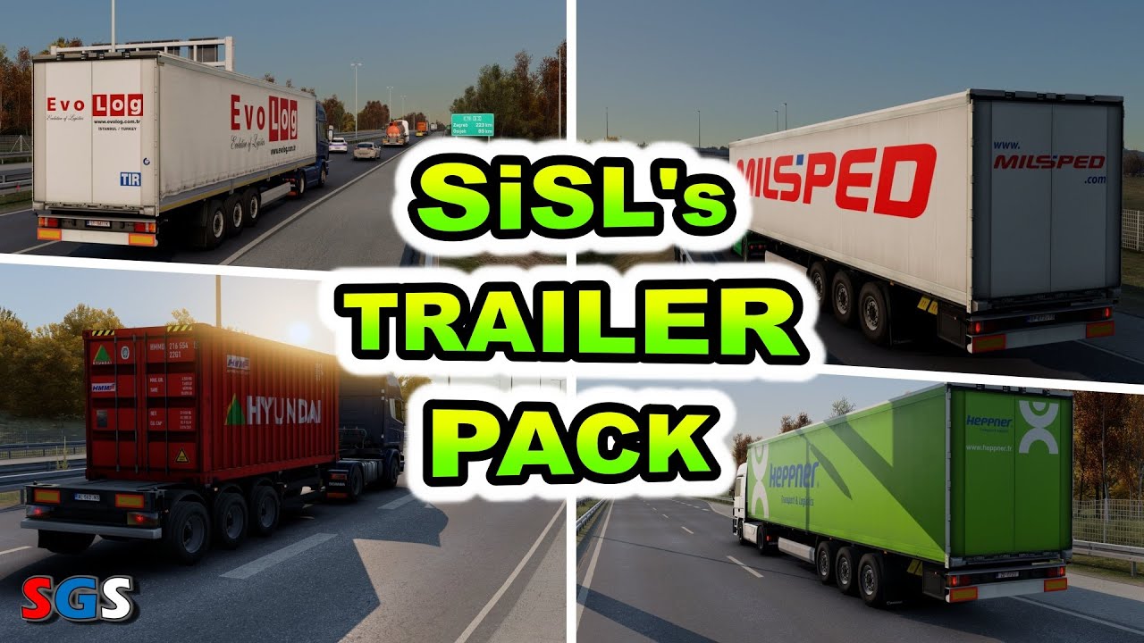 |ETS2 1.56| SiSL's Trailer Pack
