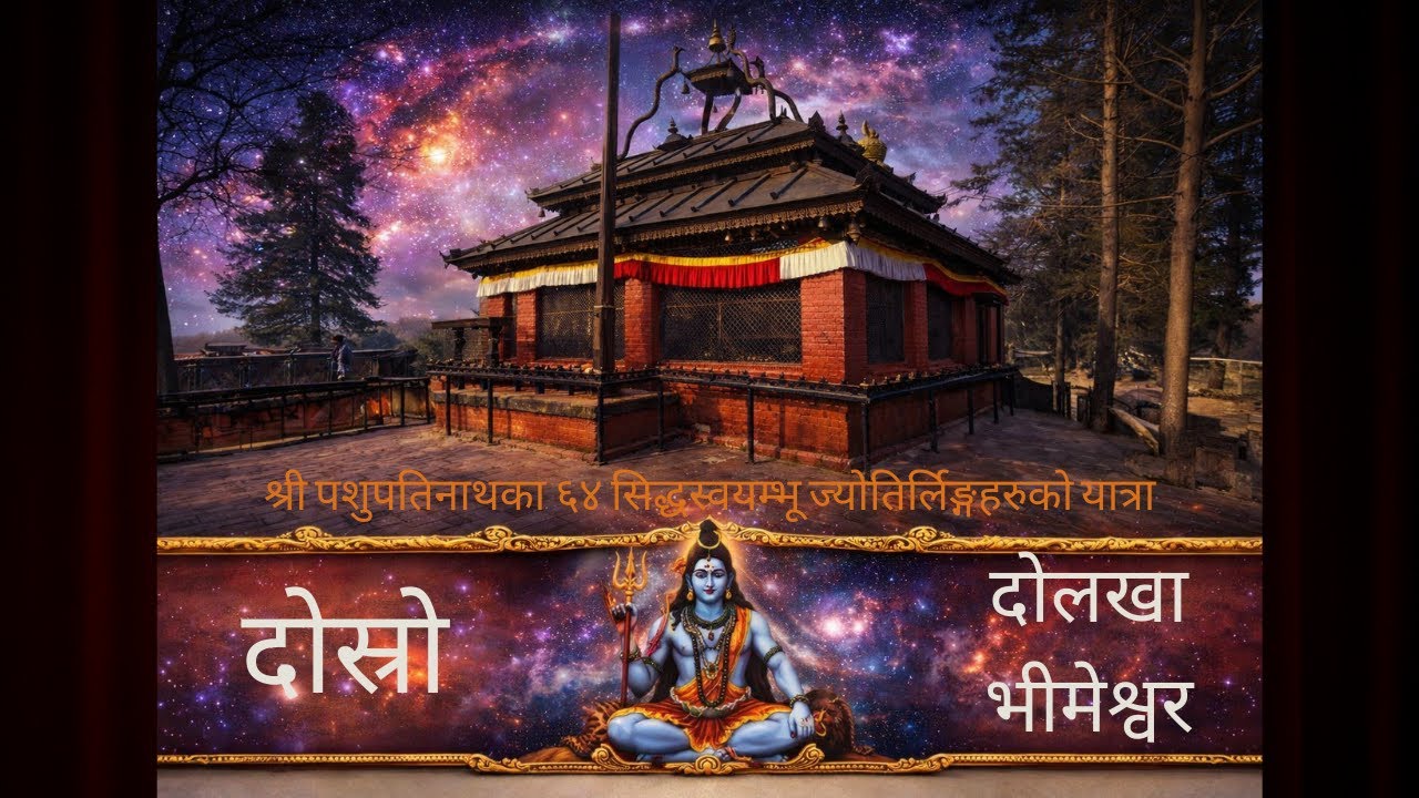 श्री पशुपतिनाथका ६४ सिद्धस्वयम्भू ज्योतिर्लिङ्गहरुको यात्रा दोस्रो दोलखा भीमेश्वर