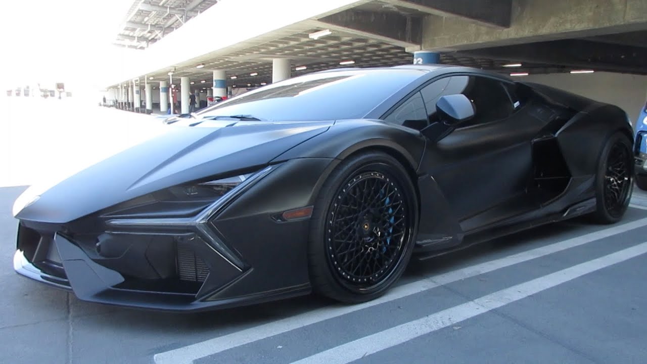 Lamborghini Revuelto with Velos Wheels, Custom Exhaust (w/ startup)