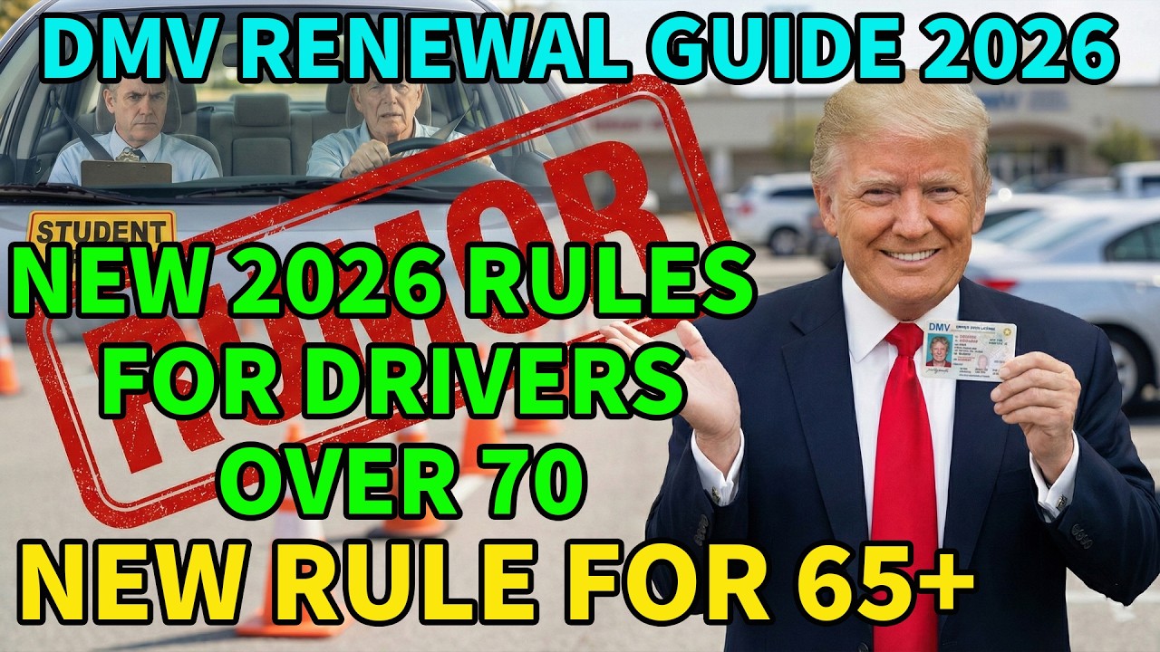URGENT: 3 Real DMV Surprises for Drivers 65+ in 2026 (Ignore the Rumors)