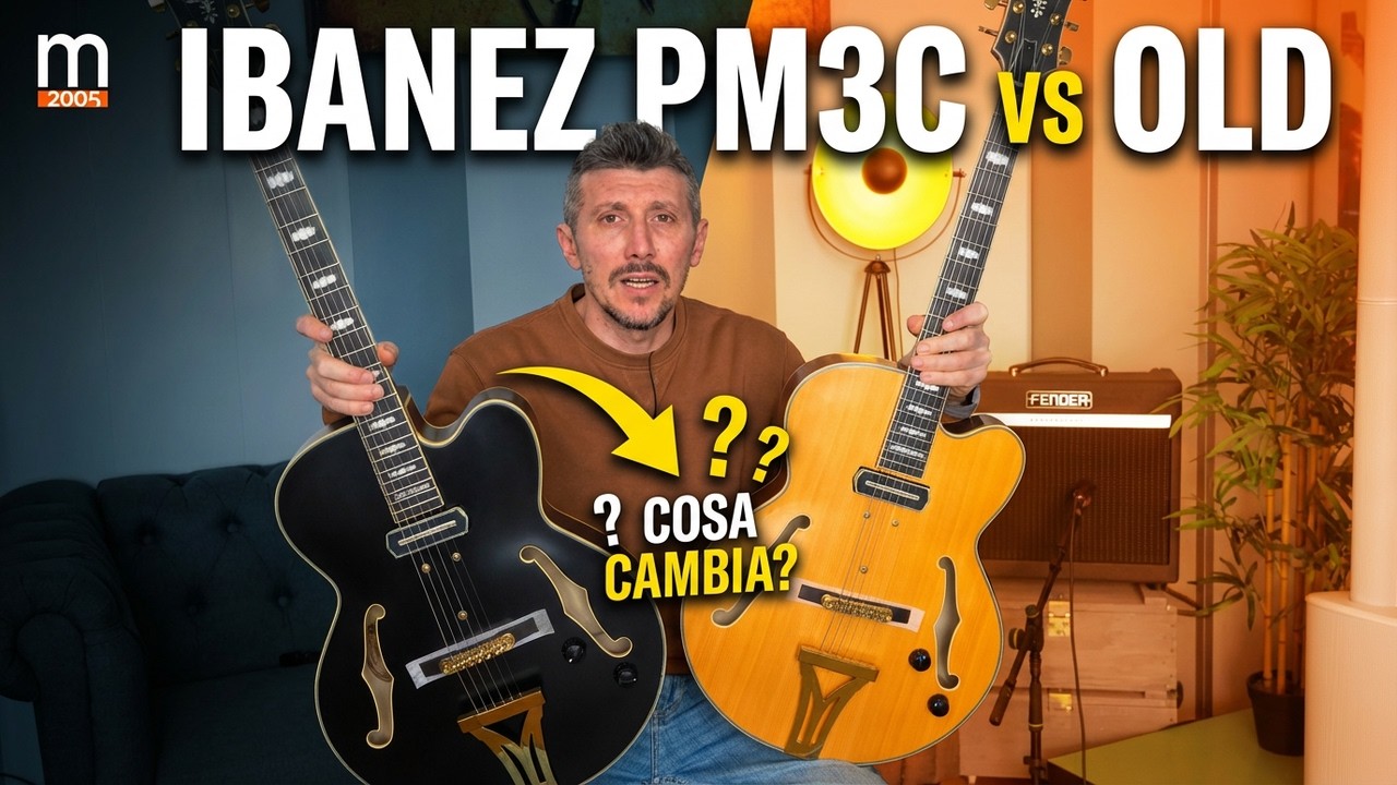 Ibanez PM3C: la nuova chitarra semiacustica Pat Metheny signature | recensione e demo