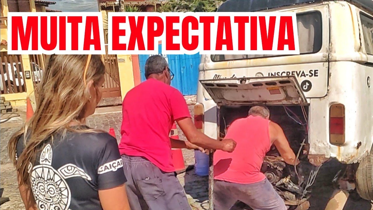 O MOTOR CHEGOU, MAS FICAMOS DECEPCIONADOS