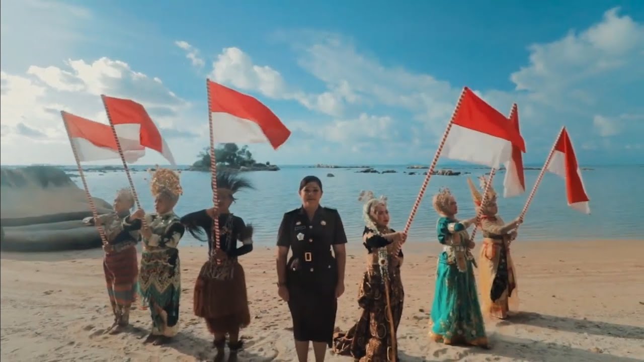 INDONESIA JAYA - Persembahan Kejaksaan Negeri Singkawang dalam rangka Hari Bhakti Adhyaksa ke 61