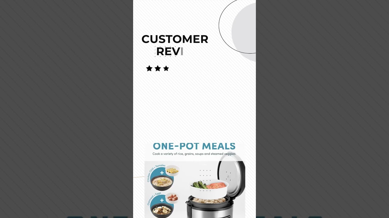 AROMA Digital Rice Cooker, 4-Cup (Uncooked) / 8-Cup (Cooked), Steamer, Grain Cooker, Multicooker,