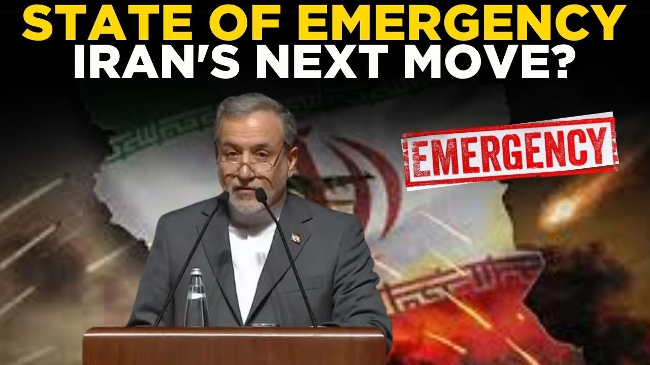 LIVE: Iran on BRINK of State of Emergency &mdash; FM Araghchi Says 'There's No Military Solution'