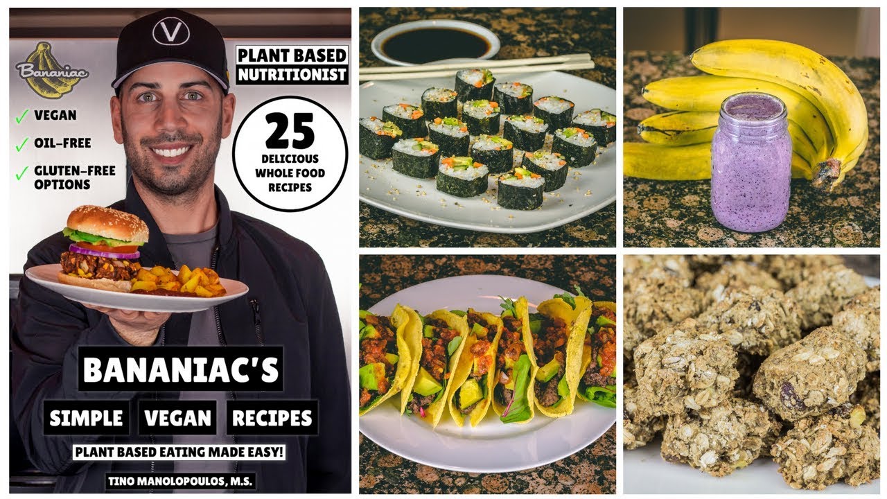Bananiac's Simple Vegan Recipes eBook | 6 Year Vegan Anniversary