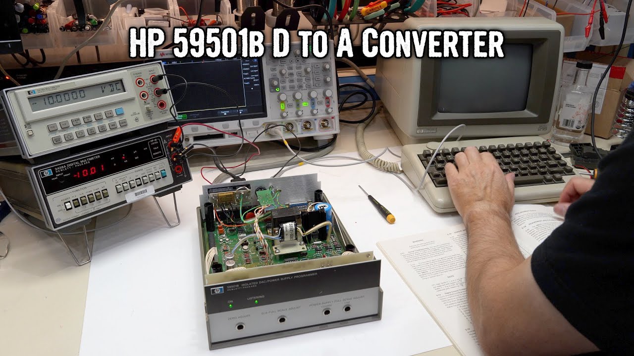 HP 59501B Digital to Analog Converter / Power Supply Programmer Repair
