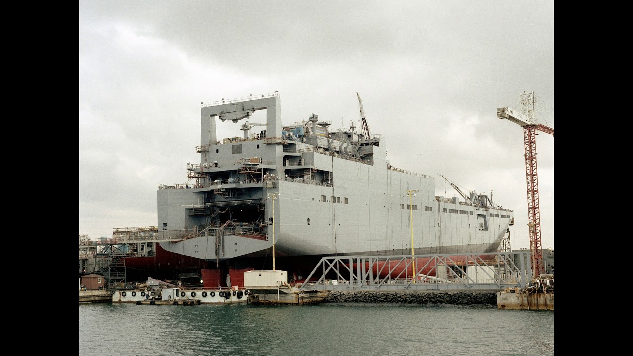 美國海軍 沃森號車輛運輸艦 剪輯 USA Navy Watson Vehicle transport ship