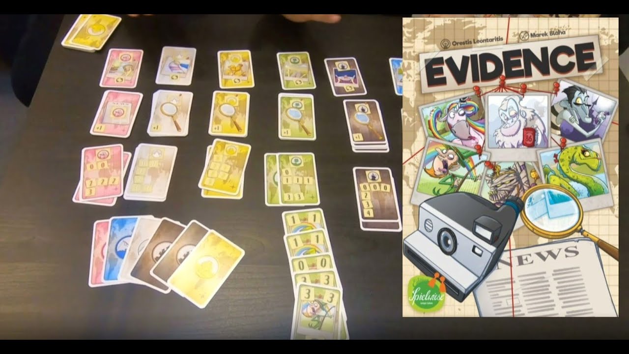 SPIEL 2019 - Spielvorstellung - Edition Spielwiese: Evidence - Die Brettspieltester