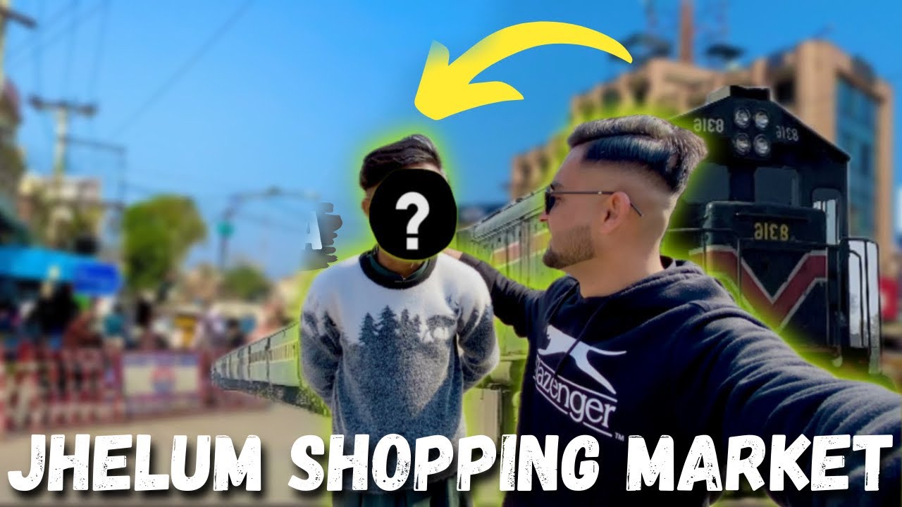 BANDY NE HIRAN KARDIA 🫨 | Jhelum bazar city Tour, 🇵🇰