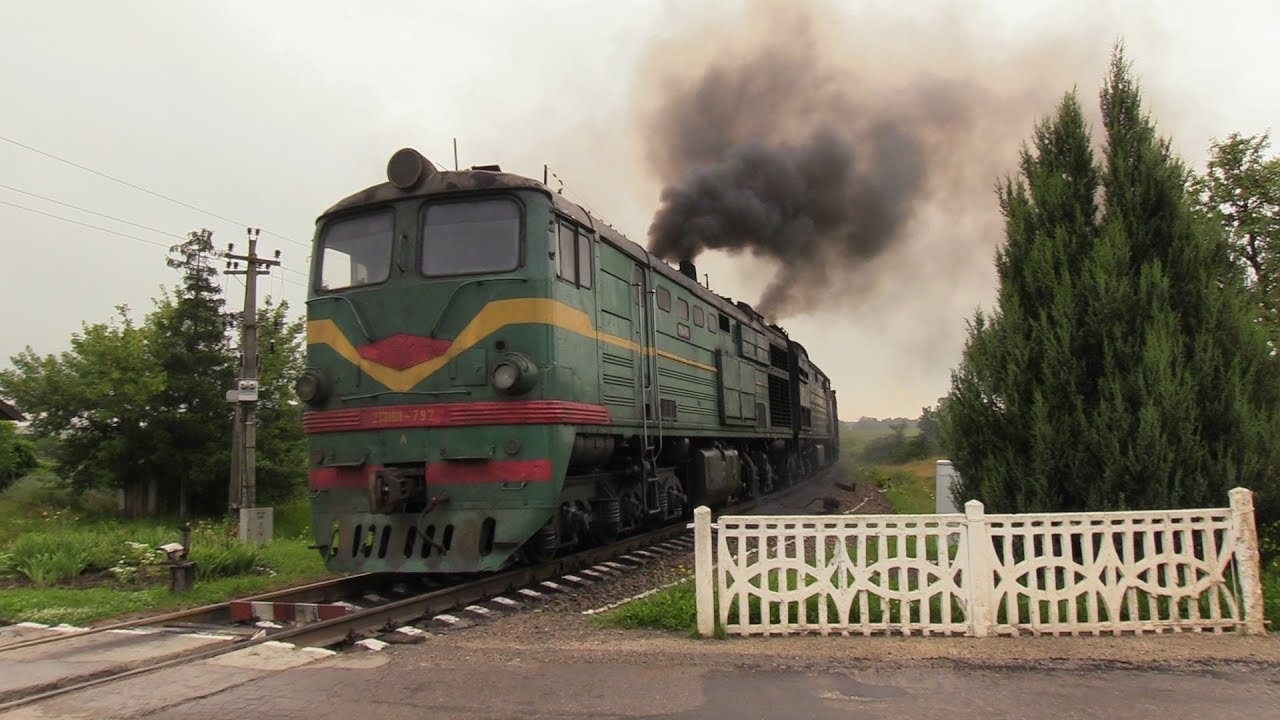 Тепловоз 2ТЭ10Л-1250А/792А Окница-Гирбова / 2TE10L-1250A/792A between Ocnita-Girbova