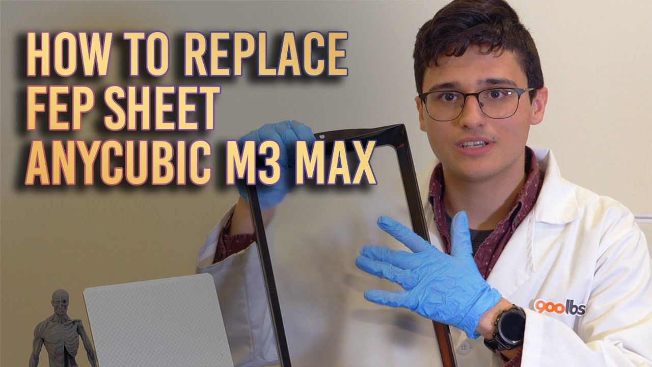 How To: Replace the FEP Sheet | Anycubic Photon M3 Max