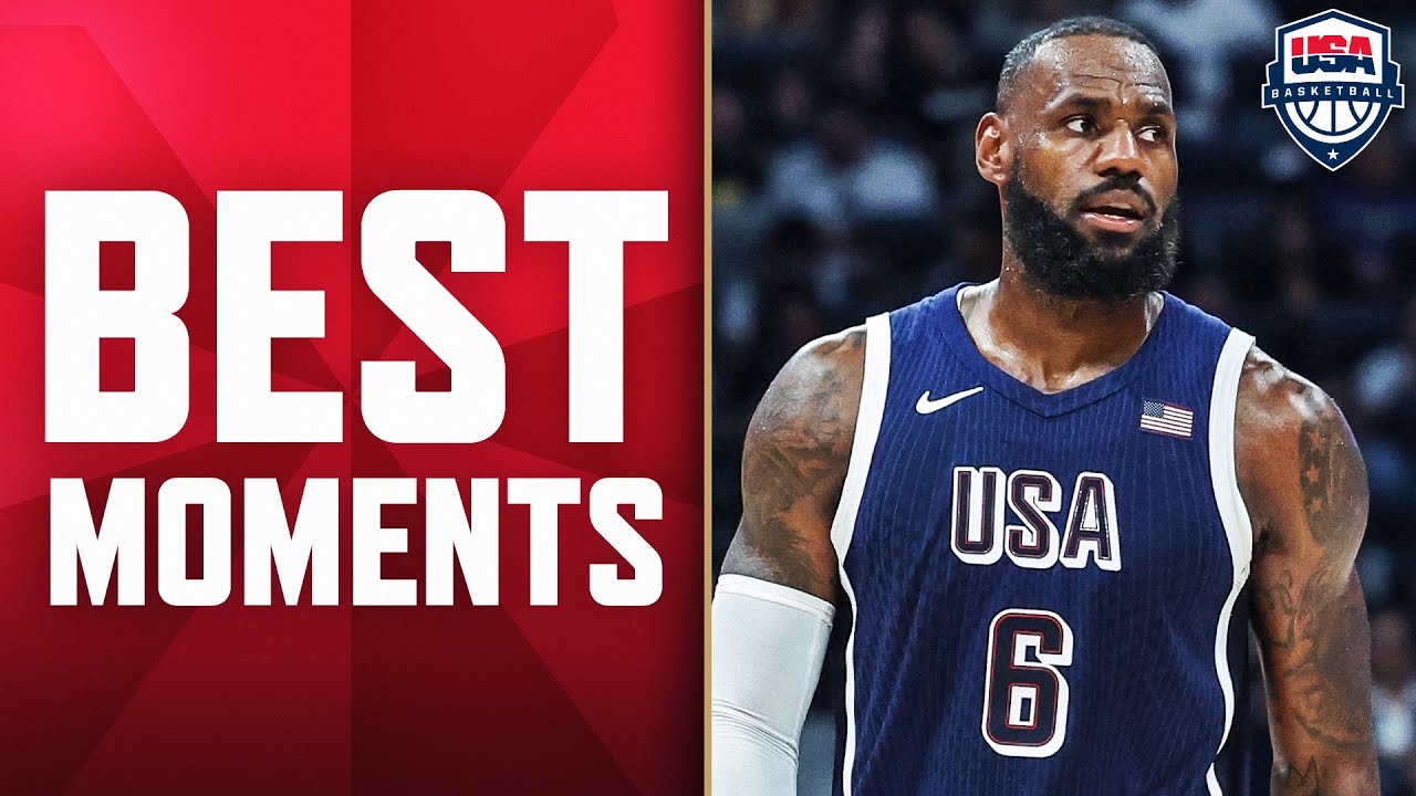 USA Men&rsquo;s National Team&rsquo;s Best Moments vs Australia | July 15, 2024