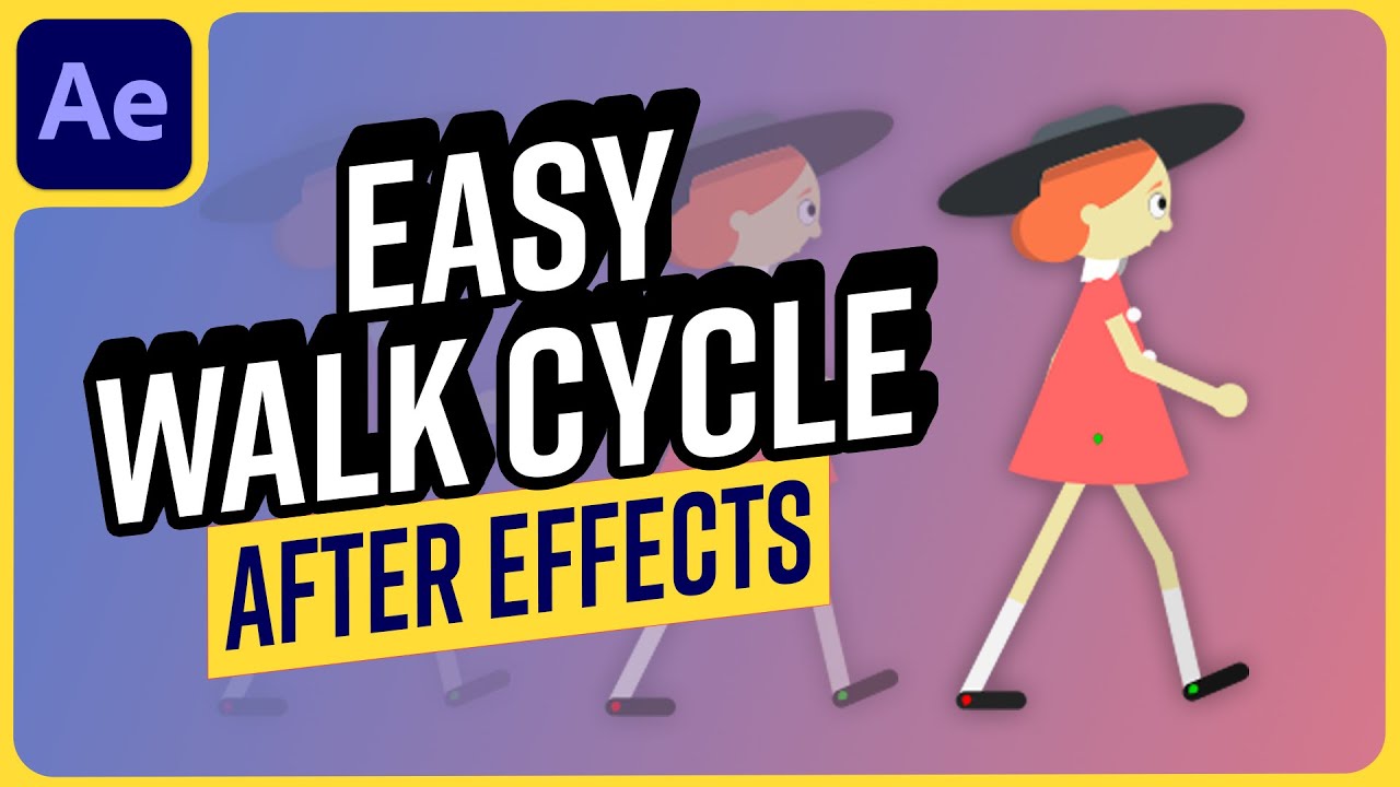Циклы ходьбы в After Effects (шаг за шагом)