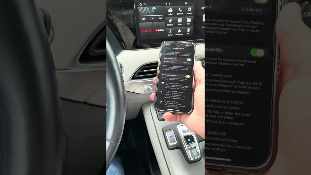 How to exit Wireless CarPlay and Watch Netflix and Youtube on the AutoSky Ai Box Lite