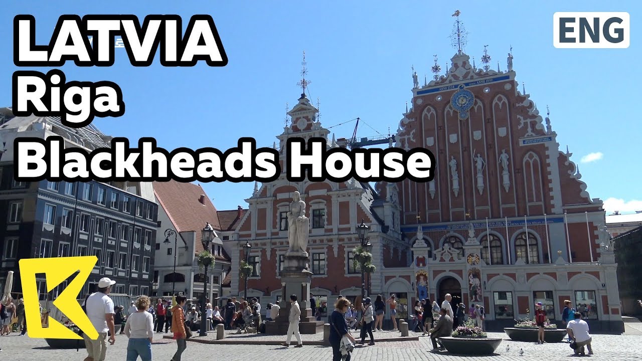 【K】Latvia Travel-Riga[라트비아 여행-리가]검은머리 전당/Blackheads House/Black face/Guild/Relic/Melngalvju nams
