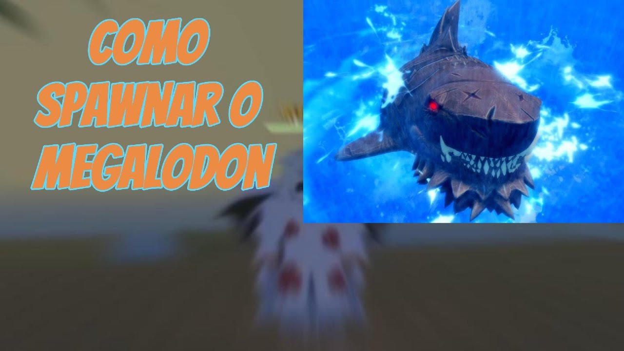 COMO SPAWNAR E SOLAR O NOVO MEGALODON DO GPO | GRAND PIECE ONLINE
