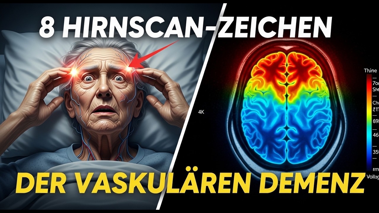 ÜBER 60: 8 Gehirnscan-Anzeichen für vaskuläre Demenz (Ärzte übersehen Nr. 3)