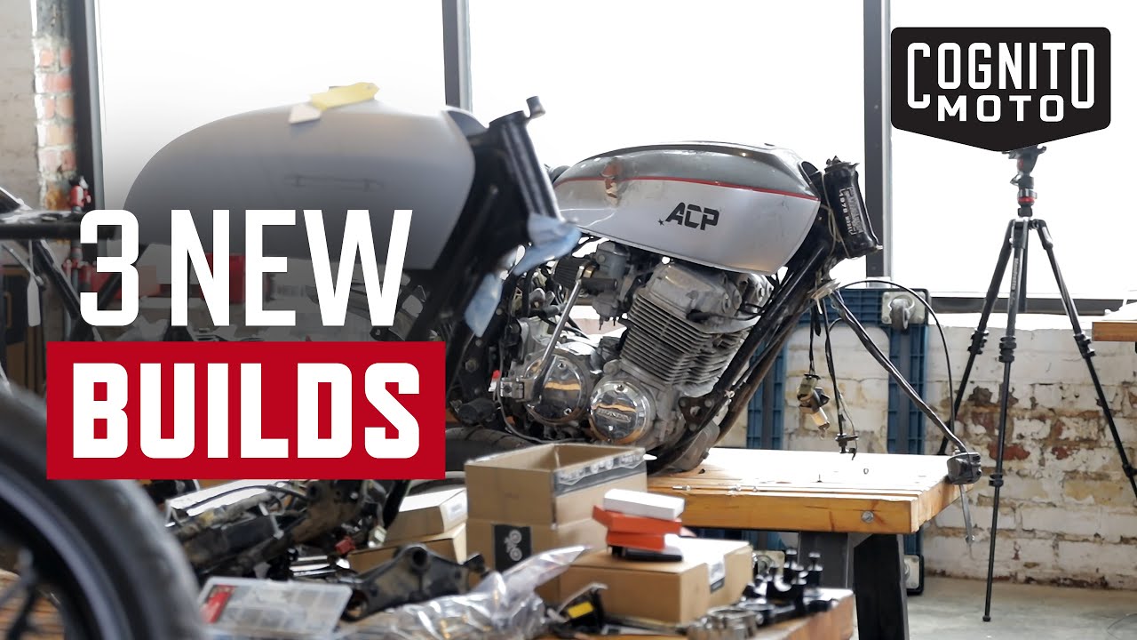 New build series. CB750 SOHC, CB650, CB750 DOHC